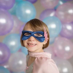 Verkleedset Super-Duper Heldin Roze/Marineblauw, 4-6 jaar