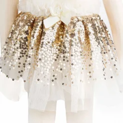 Verkleedset Vlinder Goud met Staf, 4-6 jaar