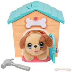 Verrassingspuppy Knuffel in Hondenhok