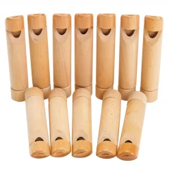 Versier je eigen Houten Schuiffluitje, 12st