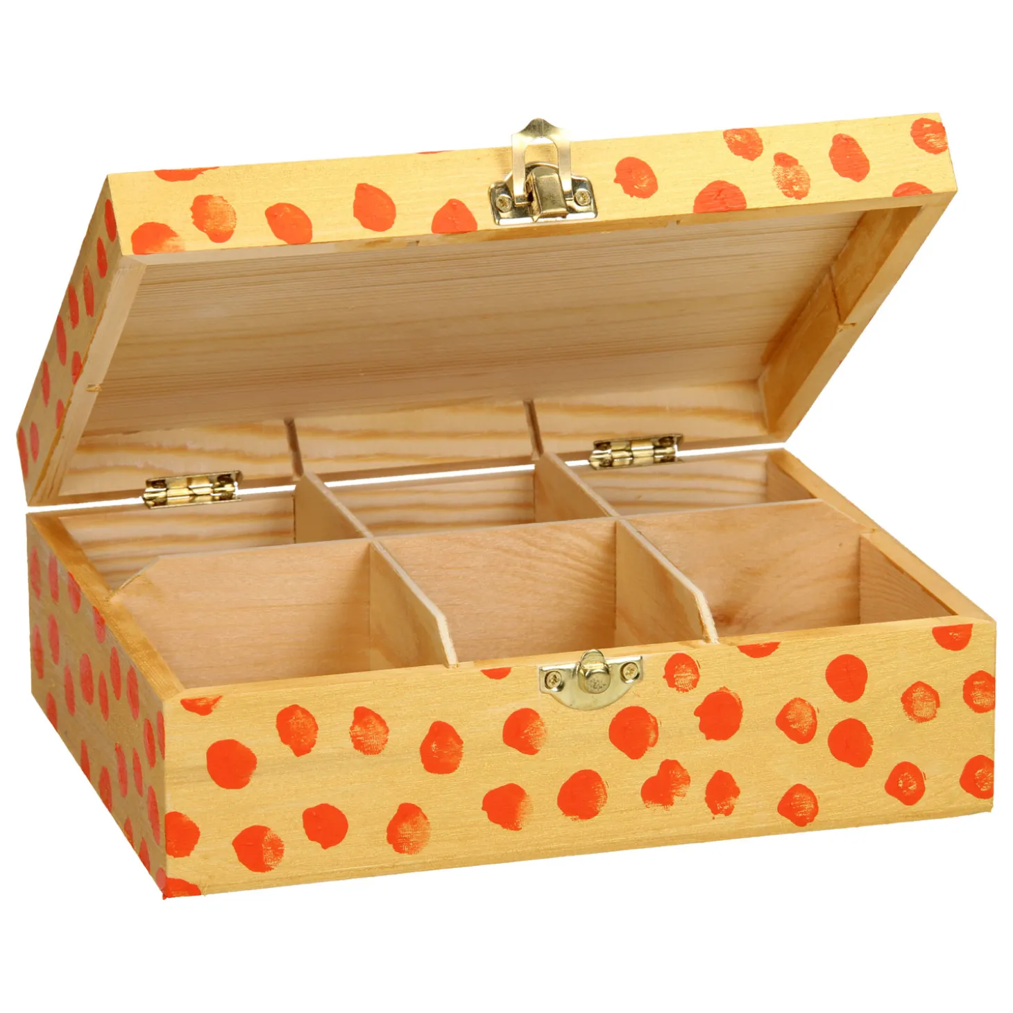 Versier je eigen Houten Theekist 6-vaks