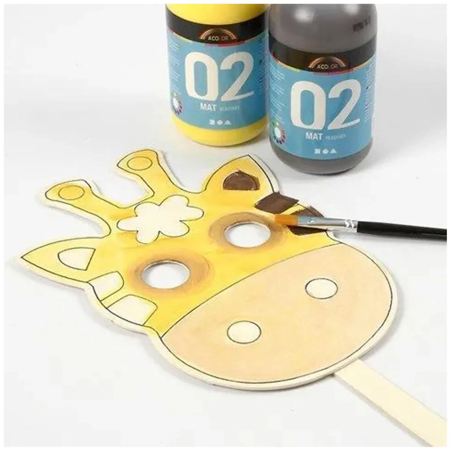 Versier je Houten Masker, 16st.