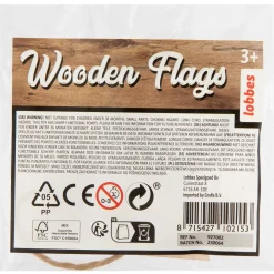 Versier je Houten Mini Vlaggenlijn