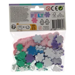 Viltstickers - Bloemen, 200st.