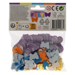 Viltstickers - Vlinders, 200st.