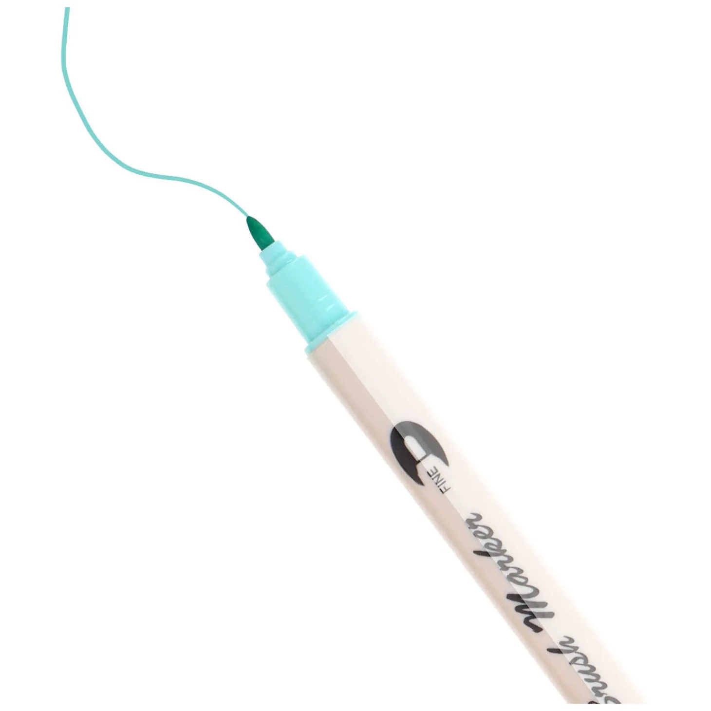 Viltstiften/Brushpennen Dubbelzijdig, 7st.