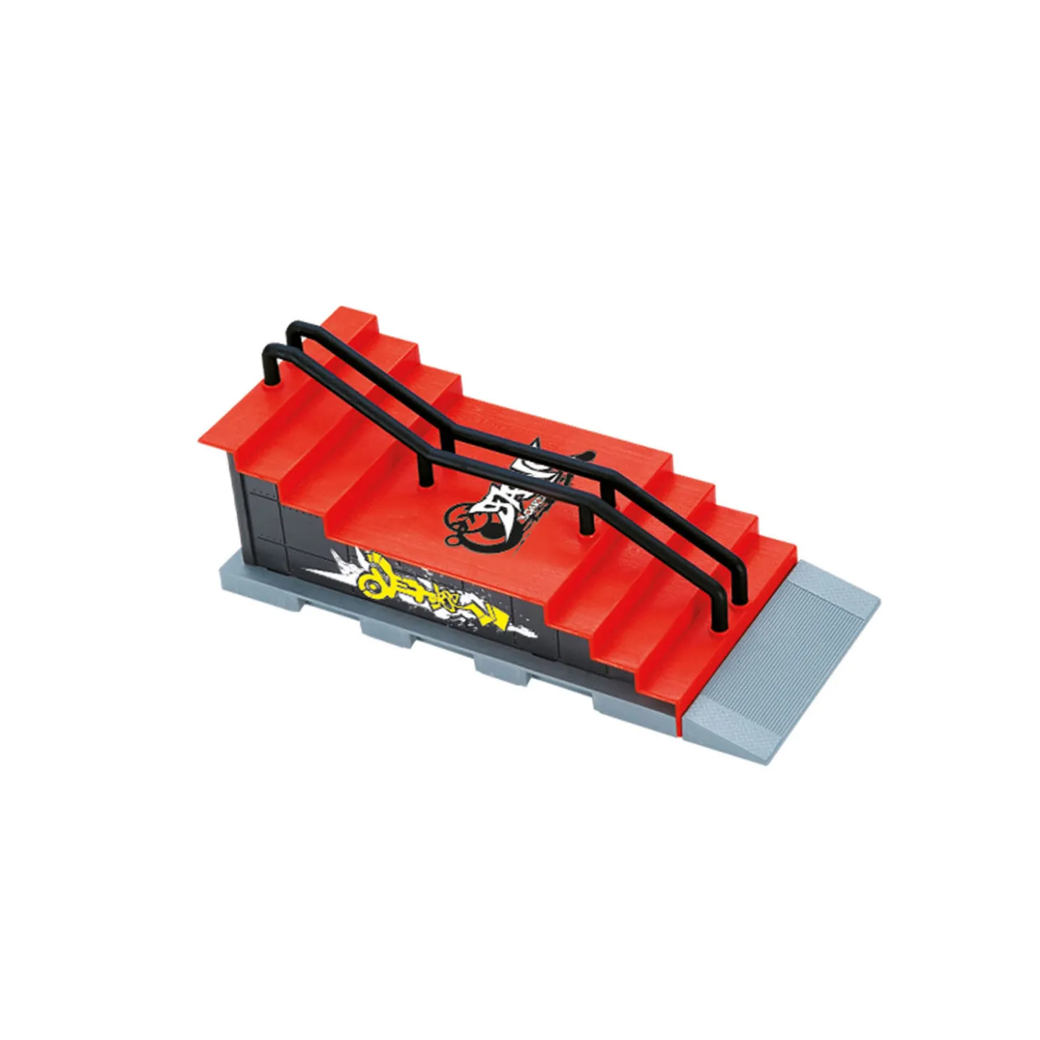 Vingerskateboard of BMX Fiets met Skatebaan