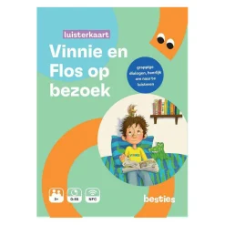 Vinnie en Flos op Bezoek Luisterkaart