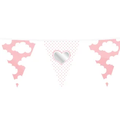 Vlaggenlijn Baby Meisje, 10mtr.