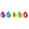 Vlaggenlijn Ballonnen 1 jaar, 10mtr.