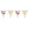 Vlaggenlijn Confetti 7 jaar, 10mtr.