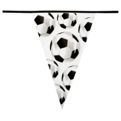 Vlaggenlijn Voetbal Puntvlaggen, 6mtr.
