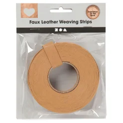 Vlechtstroken Lichtbruin, 9,5m