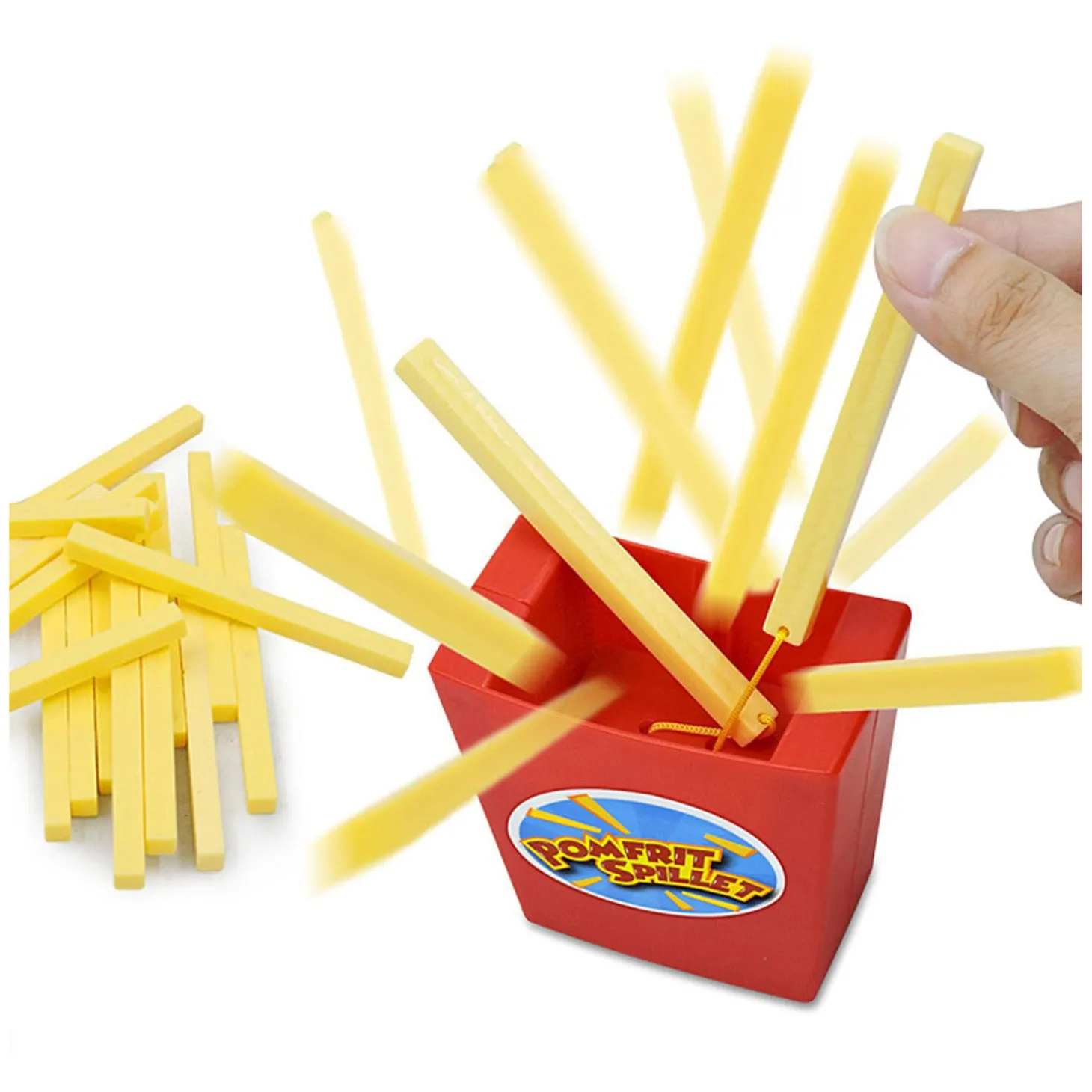 Vliegende Franse Frietjes Kinderspel