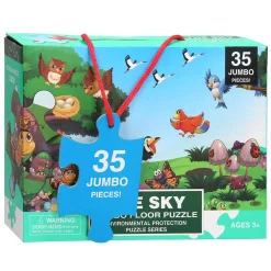 Vloerpuzzel Buitenleven, 35st.