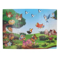 Vloerpuzzel Buitenleven, 35st.