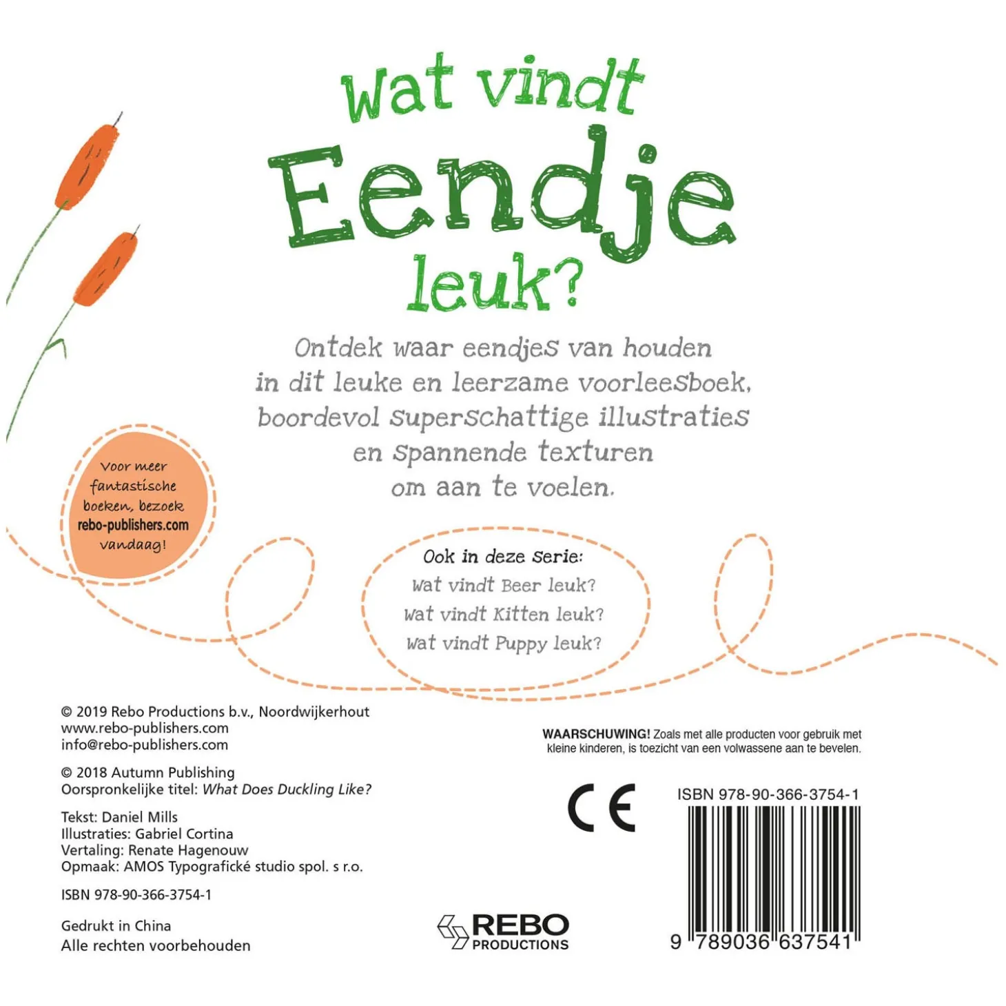 Voelboek - Wat vindt Eendje leuk?