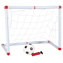 Voetbaldoeltje met Accessoires, 6dlg.