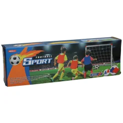 Voetbaldoeltje met Accessoires, 6dlg.