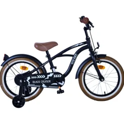 Volare Black Cruiser Fiets - 16 inch - Zwart