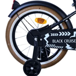 Volare Black Cruiser Fiets - 16 inch - Zwart