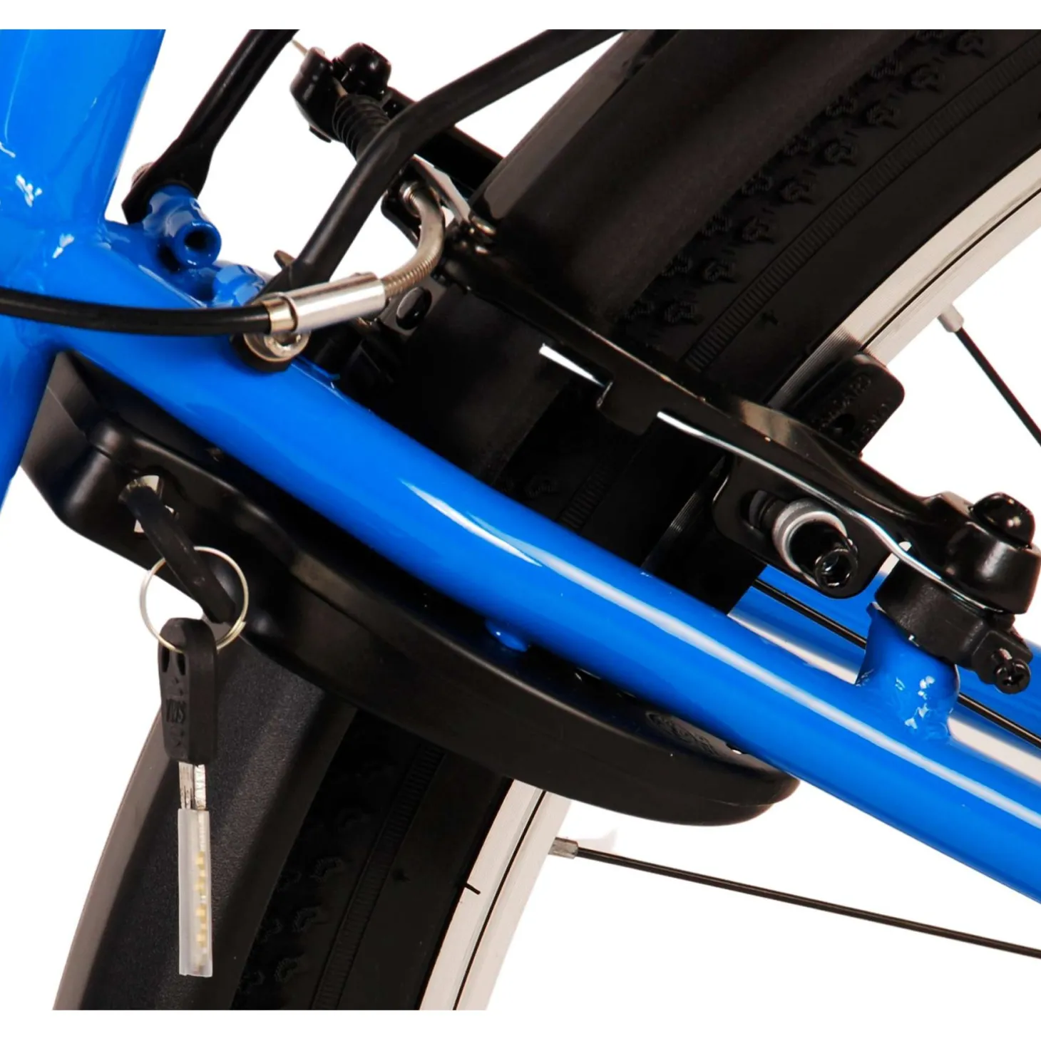 Volare Cross Fiets - 26" - Blauw - 18 versnellingen - Twee h