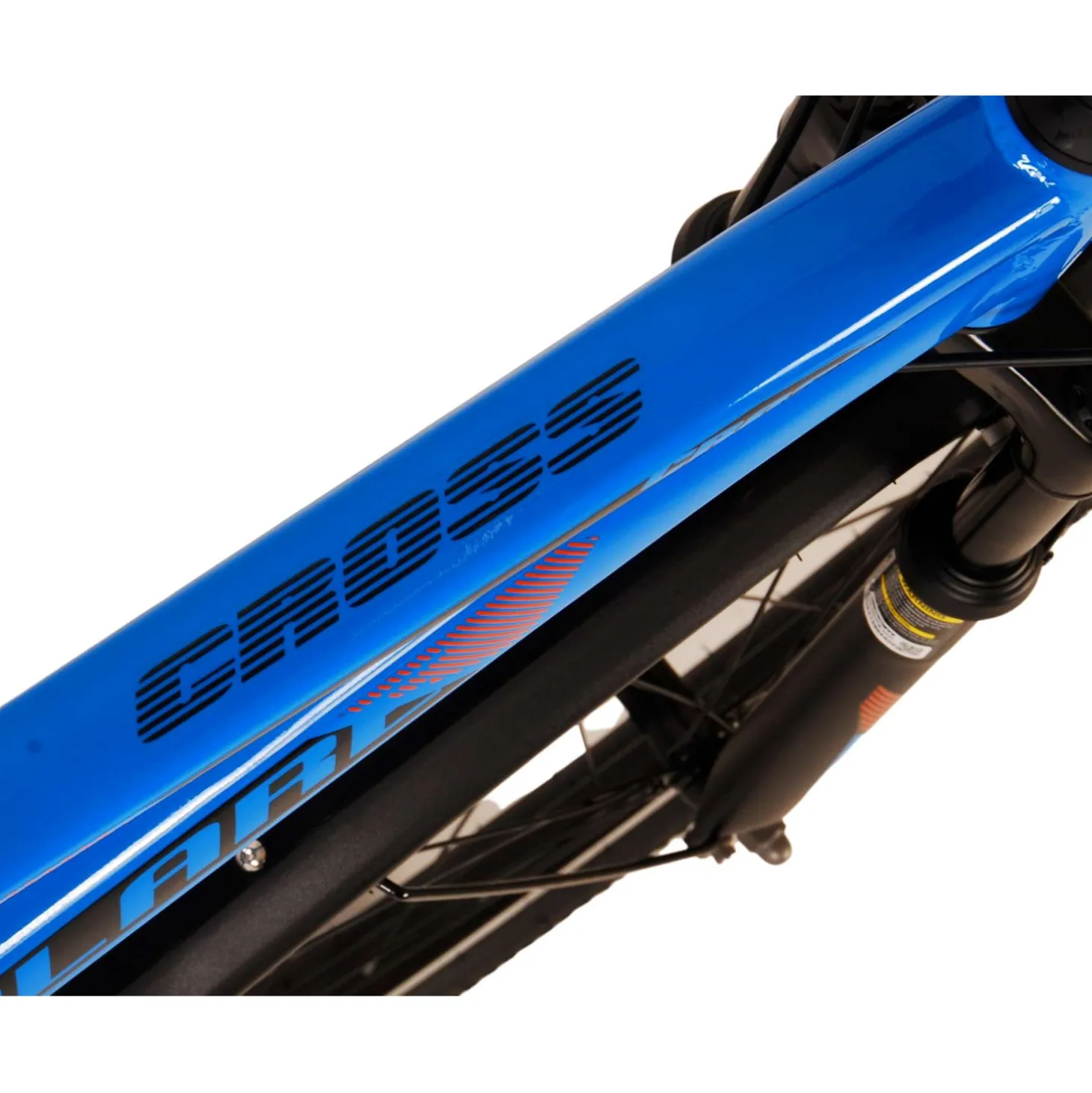 Volare Cross Fiets - 26" - Blauw - 18 versnellingen - Twee h