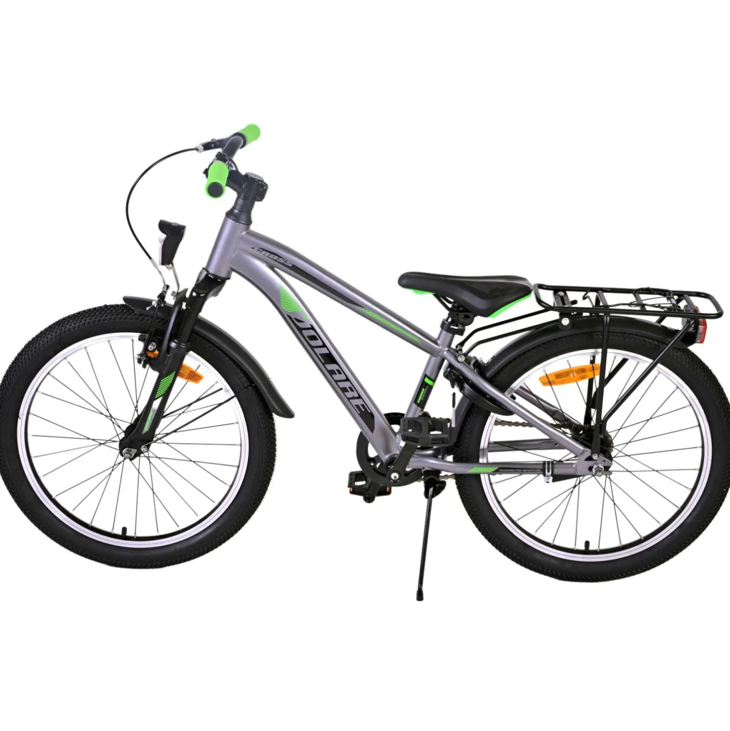 Volare Cross Fiets - 20 inch - donker Grijs