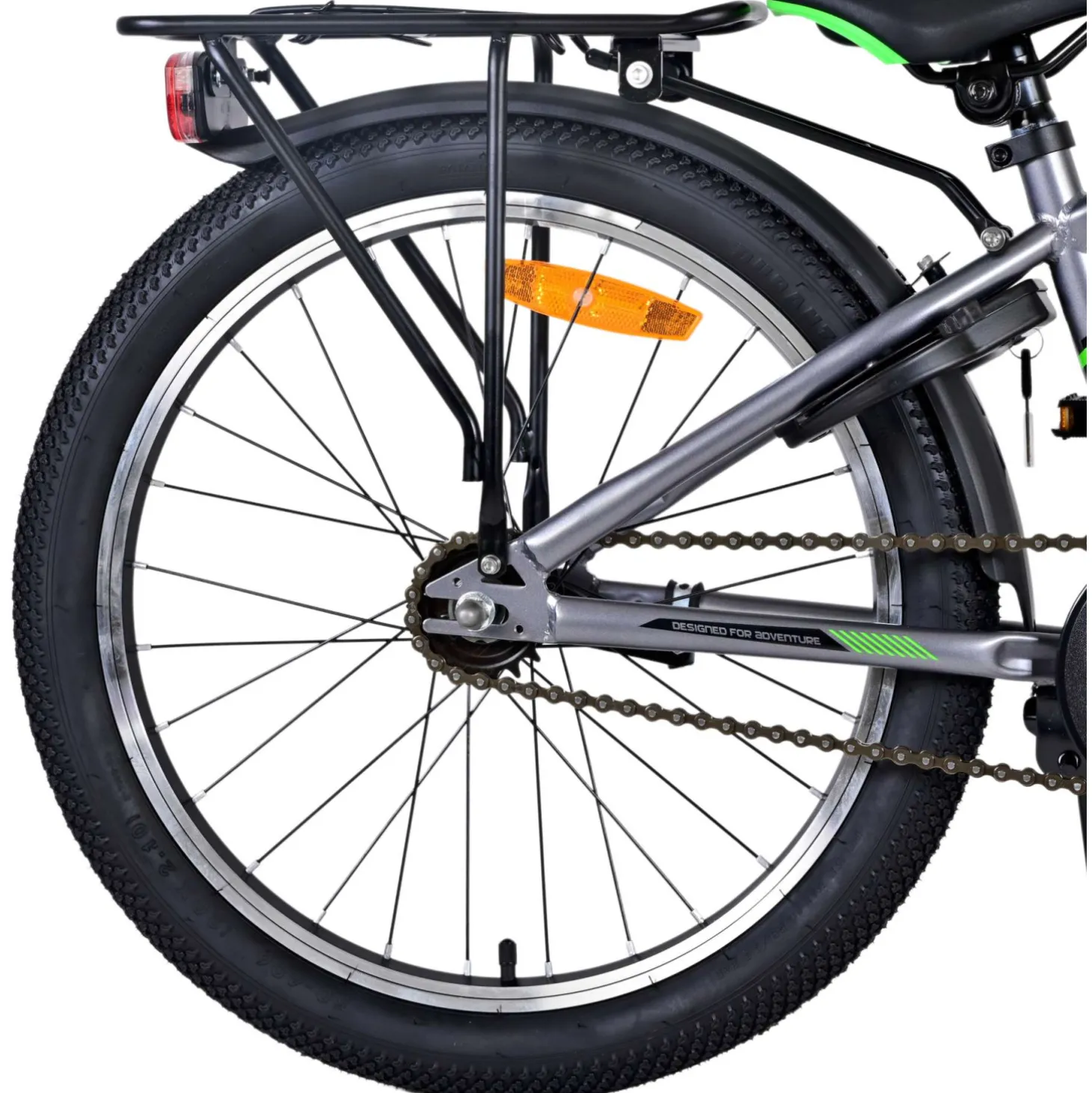 Volare Cross Fiets - 20 inch - donker Grijs