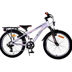 Volare Cross Fiets - 20 inch - Zilver - 6 versnellingen