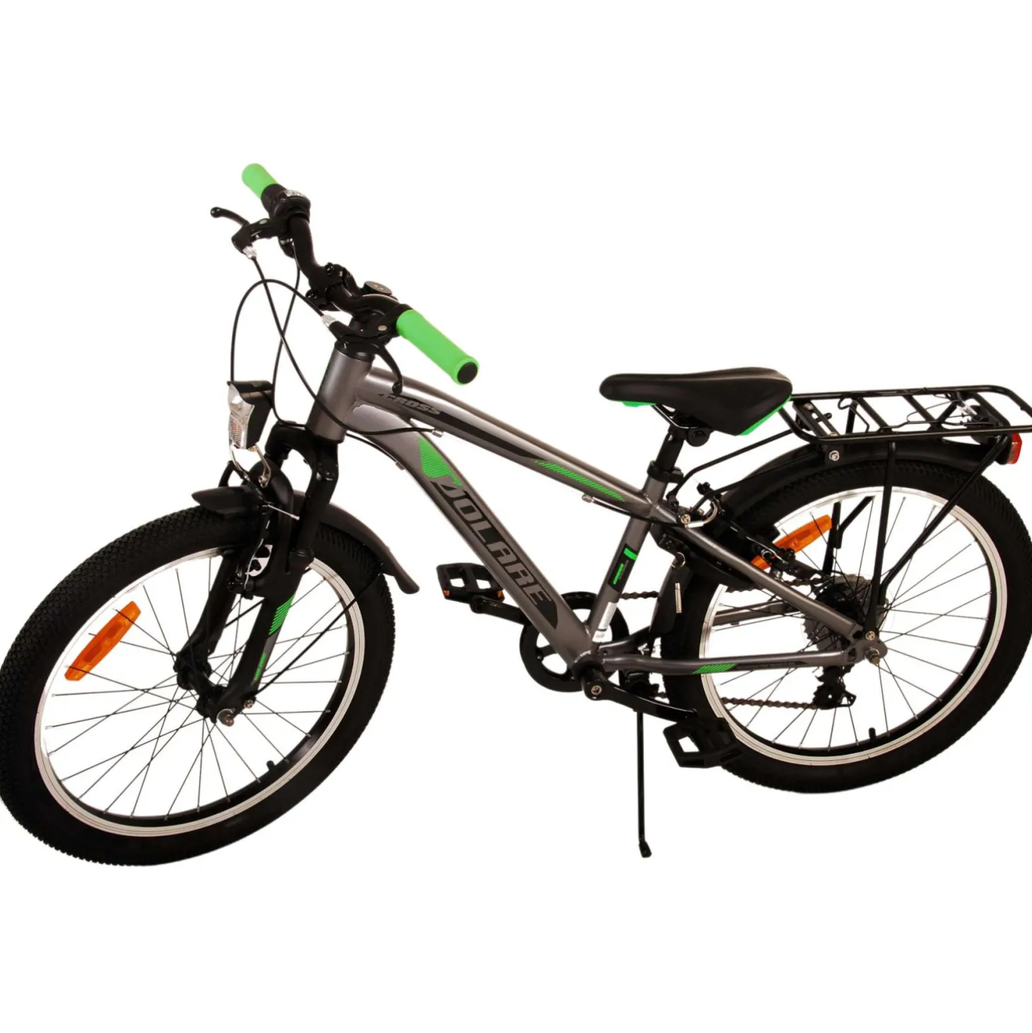 Volare Cross Fiets - 20 inch - Grijs - 6 versnellingen