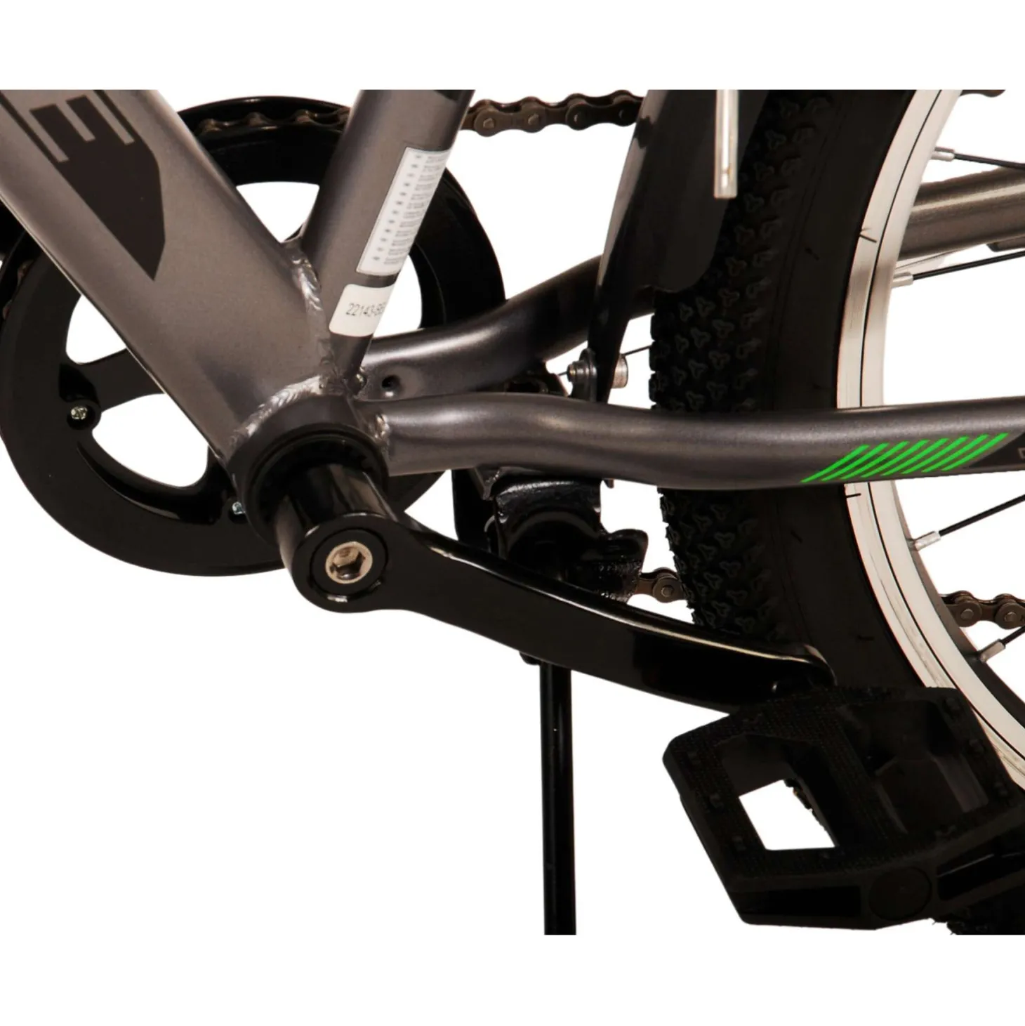 Volare Cross Fiets - 20 inch - Grijs - 6 versnellingen