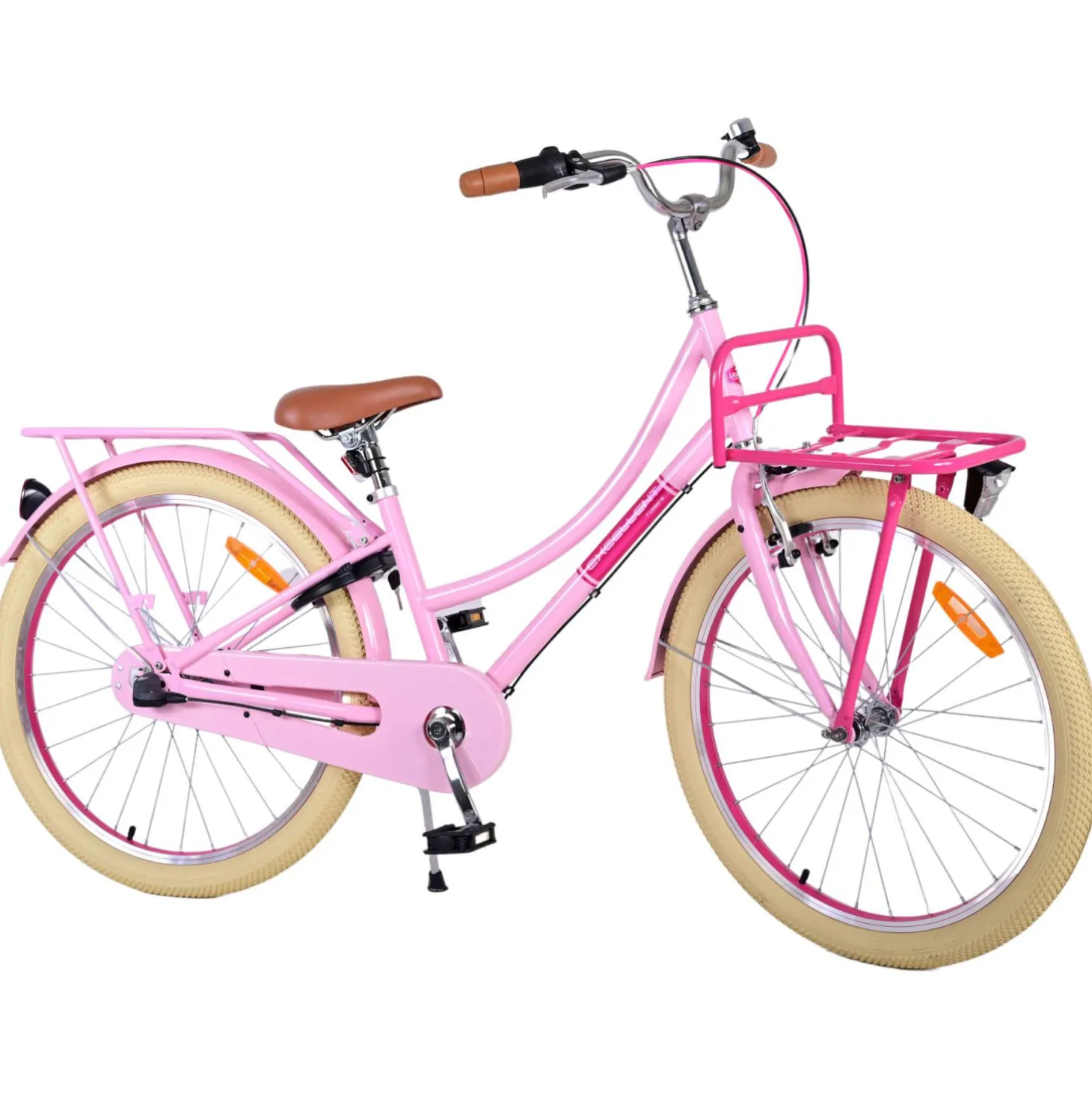 Volare Excellent Fiets - 24 inch - Roze - 3 Versnellingen