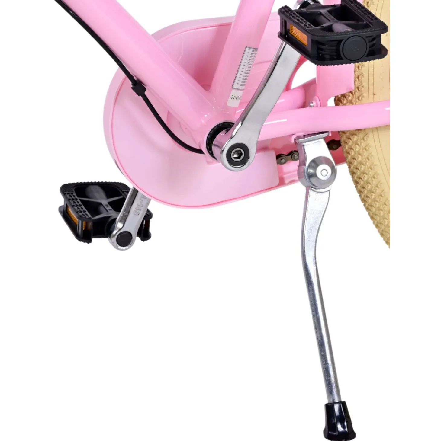 Volare Excellent Fiets - 24 inch - Roze - 3 Versnellingen