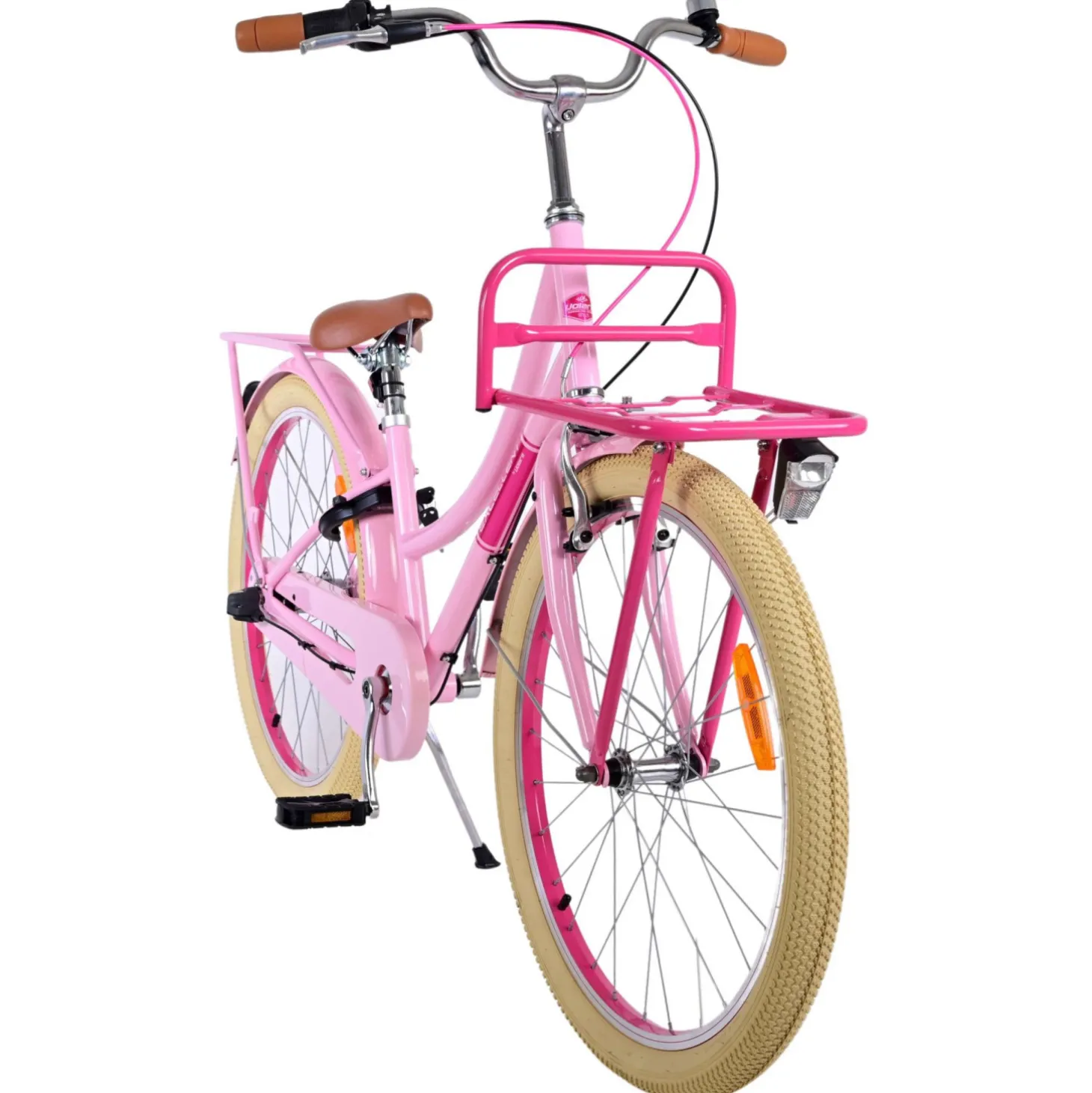 Volare Excellent Fiets - 24 inch - Roze - 3 Versnellingen