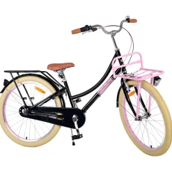 Volare Excellent Fiets - 24 inch - Zwart - 3 Versnellingen
