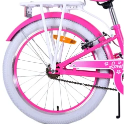 Volare Lovely Fiets - 20 inch - Roze - Twee handremmen