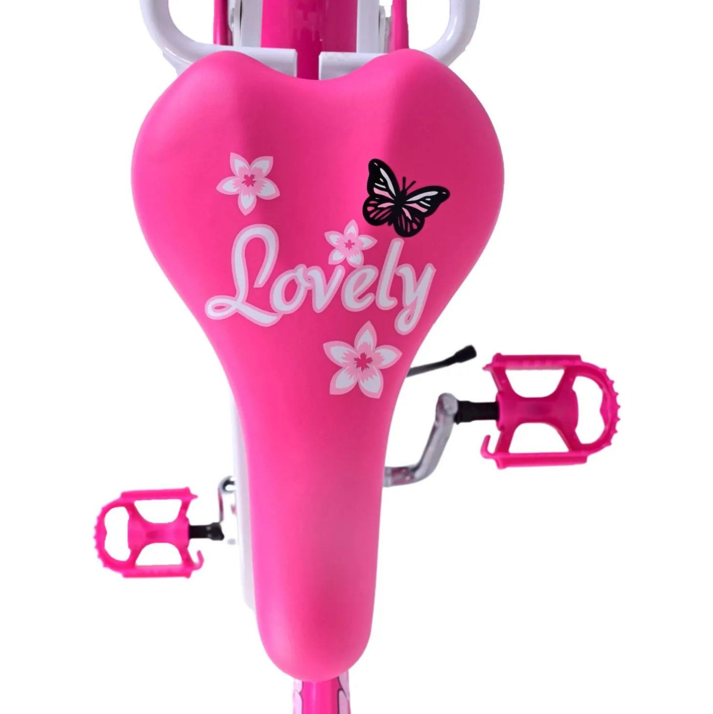Volare Lovely Fiets - 20 inch - Roze - Twee handremmen