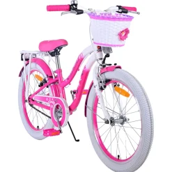 Volare Lovely Fiets - 20 inch - Roze - Twee handremmen