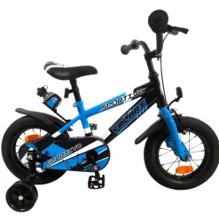 Volare Sportivo Fiets - 12 inch - Blauw Zwart