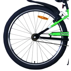 Volare Sportivo Fiets - 26 inch - Groen - Twee Handremmen