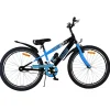 Volare Sportivo Fiets - 24 inch - Zwart Blauw
