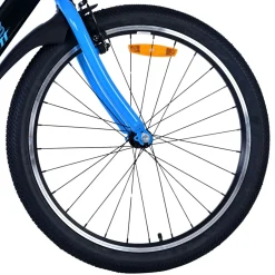 Volare Sportivo Fiets - 24 inch - Zwart Blauw