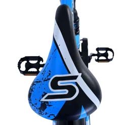 Volare Sportivo Fiets - 24 inch - Zwart Blauw