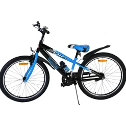Volare Sportivo Fiets - 24 inch - Zwart Blauw