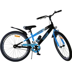 Volare Sportivo Fiets - 24 inch - Zwart Blauw