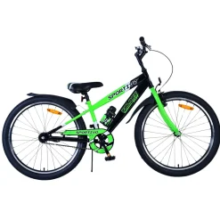 Volare Sportivo Fiets - 24 inch - Zwart Groen