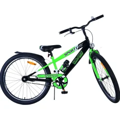 Volare Sportivo Fiets - 24 inch - Zwart Groen
