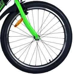 Volare Sportivo Fiets - 24 inch - 7 Speed - Zwart Groen
