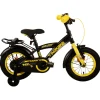 Volare Thombike Fiets - 12 inch - Zwart Geel